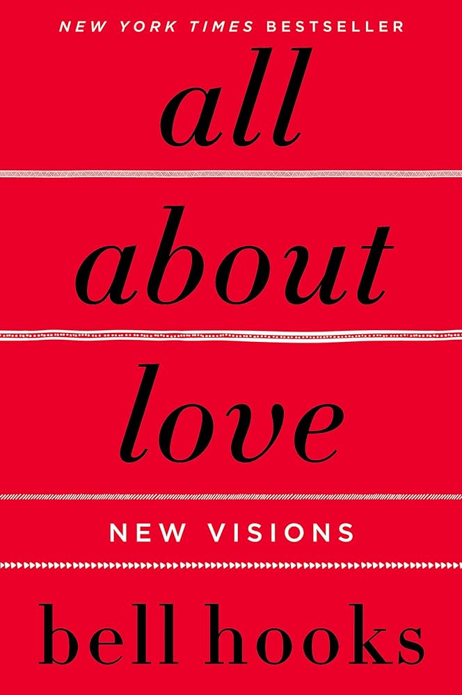 Book cover of All About Love By Bell Hooks for book review